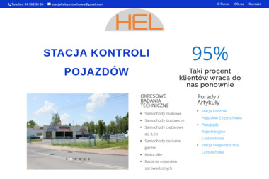 Stacja Kontroli Pojazdów HEL - Diagnostyka Samochodowa Częstochowa