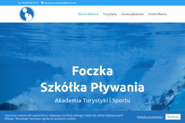 Strona Główna Szkółka Pływacka Foczka - Lekcja Pływania Szczecin