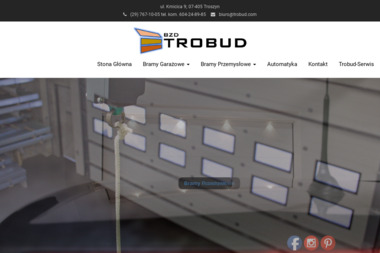 Trobud - Bramy garażowe Troszyn