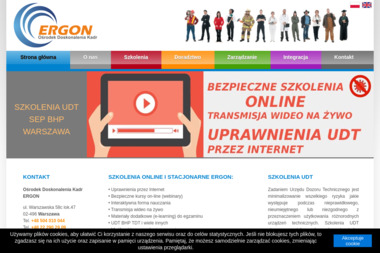 ERGON - Obsługa Wózka Widłowego Warszawa
