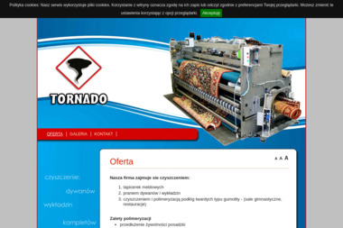 Tornado - Pranie Tapicerki Rybnik