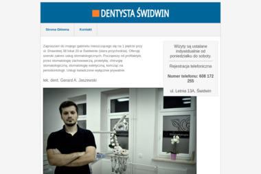 Gabinet stomatologiczny Gerard Jaszewski - Gabinet Stomatologiczny Świdwin