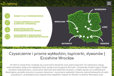 Ecoshine - Pranie Tapicerki Wrocław