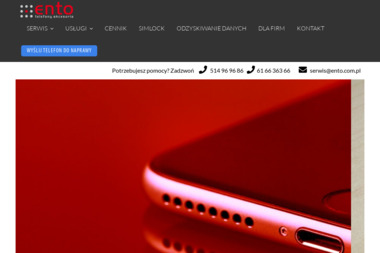 Ento - Serwis komputerów, telefonów, internetu Poznań