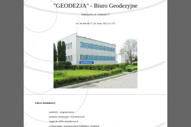 "GEODEZJA" - Biuro Geodezyjne - Usługi Geodezyjne Hrubieszów