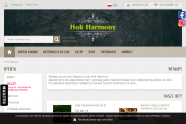 Holi Harmony - Kosmetyka Myślenice