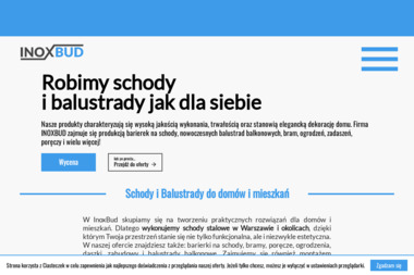 Inoxbud - Balustrady Balkonowe Warszawa