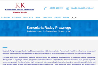 Kancelaria Klaudel - Usługi Prawne Warszawa