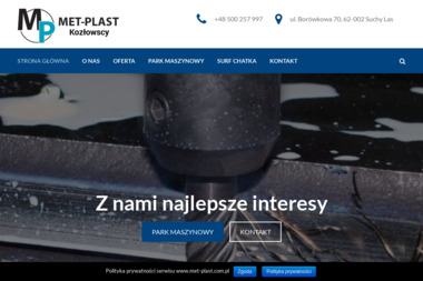 MET-PLAST KOZŁOWSCY - Piaskowanie Suchy Las