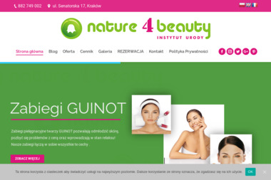 Nature4Beauty Instytut Urody - Zabiegi Na Twarz Krak&oacute;w