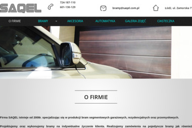 SAQEL - Bramy Garażowe Segmentowe Łódź