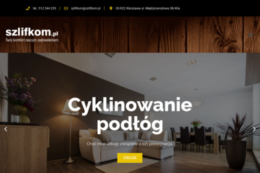 Szlifkom - Cyklinowanie Warszawa