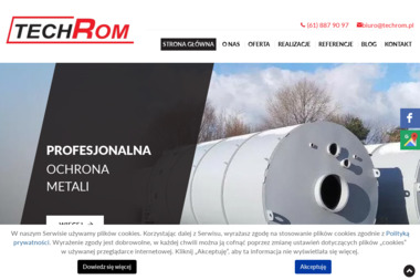 Techrom - Piaskowanie Poznań