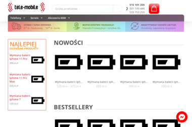 Tele-Mobile - Serwis komputerów, telefonów, internetu Kraków