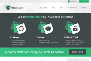 TextBookers - Pisanie Artykułów Szczecin
