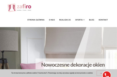 Zafiro - Szycie firan i zasłon Kraków