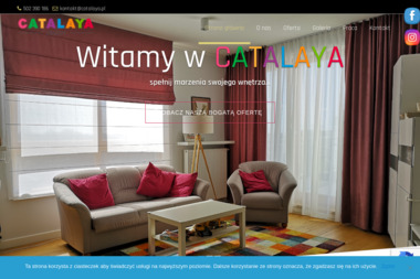 Catalaya Design - Szycie Firanek Warszawa