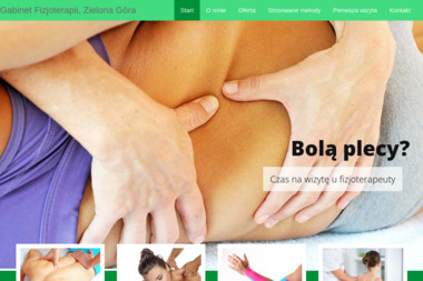 Gabinet Fizjoterapii mgr Katarzyna Saczków - Fizjoterapeuta Zielona Góra
