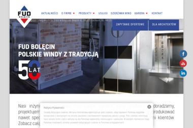 Fabryka Urządzeń Dźwigowych - Windy i dźwigi Sochocin
