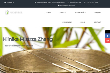Klinika Mistrza Zhang - Medycyna Niekonwencjonalna Warszawa