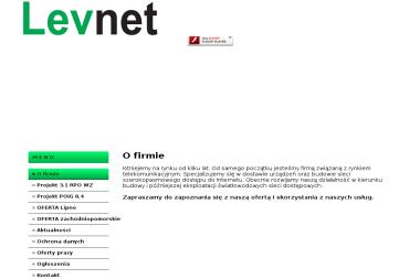 Levnet - Internet Lipno