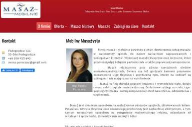 Masaż Mobilnie - Masaż Podegrodzie