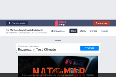 Nat-Mar Auto Serwis - Elektronika Samochodowa Wschowa