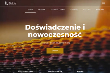 NEPO - Szycie Firan Warszawa