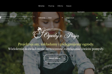 Ogrody z Pasją - Ogrodnik Motycz