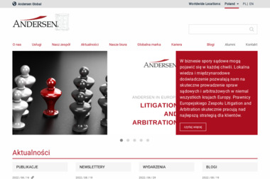 Andersen Tax & Legal - Doradca podatkowy Toruń