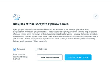 Aquanet - Zaopatrzenie w wodę Poznań