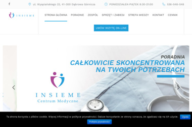 Insieme Centrum Medyczne - Gabinet Ginekologiczny Dąbrowa Górnicza