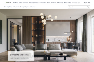 Italux - Nowoczesne Oświetlenie Warszawa