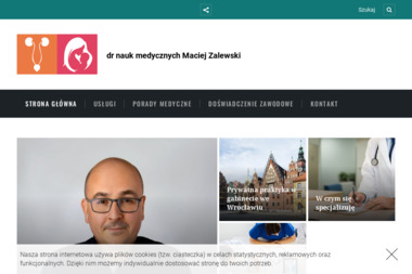 Dr n. med. Maciej Zalewski Ginekologia, Uroginekologia i Położnictwo - Badania Ginekologiczne Wrocław