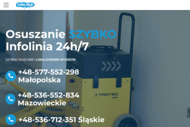 Osusz - Osuszanie Kraków