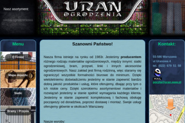 Uran - Montaż Ogrodzenia z Siatki Warszawa
