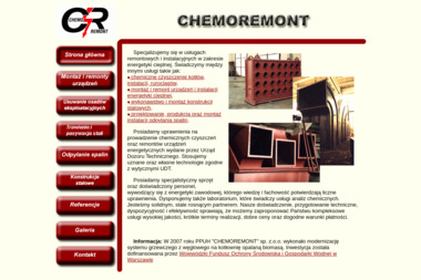 CHEMOREMONT - Konserwacja Kotłowni Radom