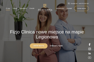 Fizjo Clinica - Masaże Rehabilitacyjne Legionowo