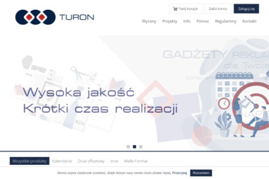Turon - Kalendarz z Logo Toruń