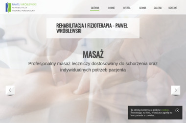 Fizjoterapeuta Paweł Wr&oacute;blewski - Masaże Rehabilitacyjne Bydgoszcz