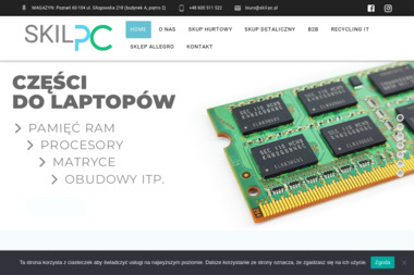 SKiL - Serwis komputerów, telefonów, internetu Poznań