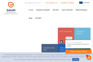 GAUM - Gdańska Akademia Umiejętności Menedżerskich - Szkolenia Sprzedaży Gdańsk