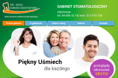 Gabinet Stomatologiczny lek. stom. Izabela Gwardyńska - Gabinet Dentystyczny Biłgoraj