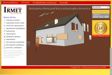 Zakład Usługowy IRMET - Ocieplanie Elewacji Częstochowa