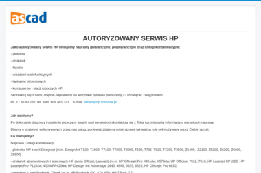 ASCAD - Drukowanie Wielkoformatowe Rzeszów