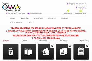 Studio Gama - Usługi Poligraficzne Tarnów