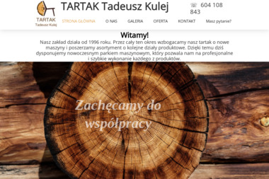 TARTAK Tadeusz Kulej - Opłacalne Drewno Konstrukcyjne