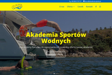 Akademia Sport&oacute;w Wodnych Plusk - Indywidualna Nauka Pływania Złotniczki