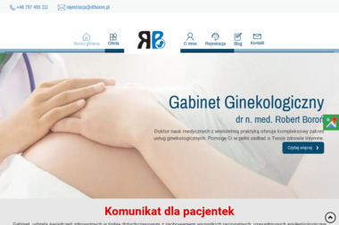 Gabinet Ginekologiczny - lek. med. Robert Boroń - Ginekolog Pisz