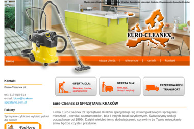 Euro-Cleanex - Usługi Sprzątania Krak&oacute;w